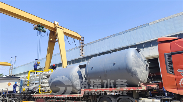 祝賀！廣西能源企業(yè)2*150T/H脫鹽水處理設(shè)備，五大車發(fā)貨！
